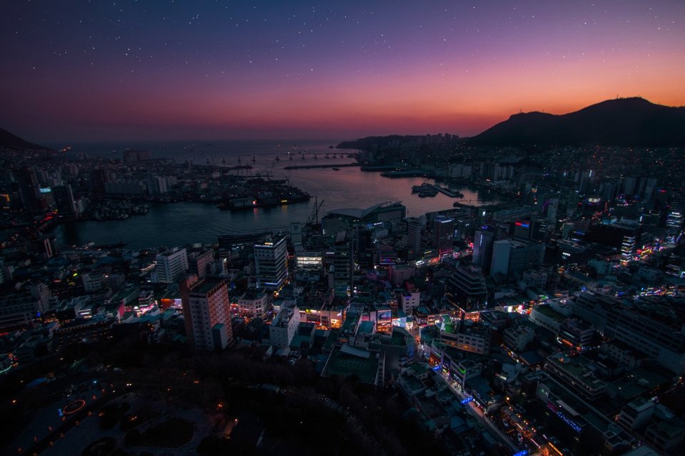 Busan cruise port