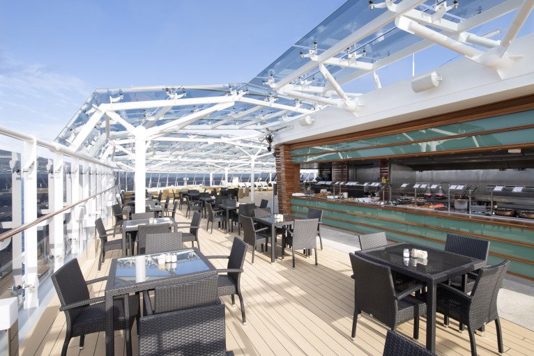 MSC Yacht Club Top Sail Lounge