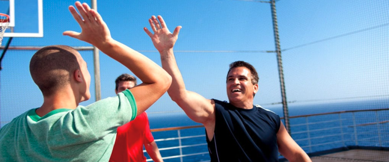 Basketball on Carnival Spirit