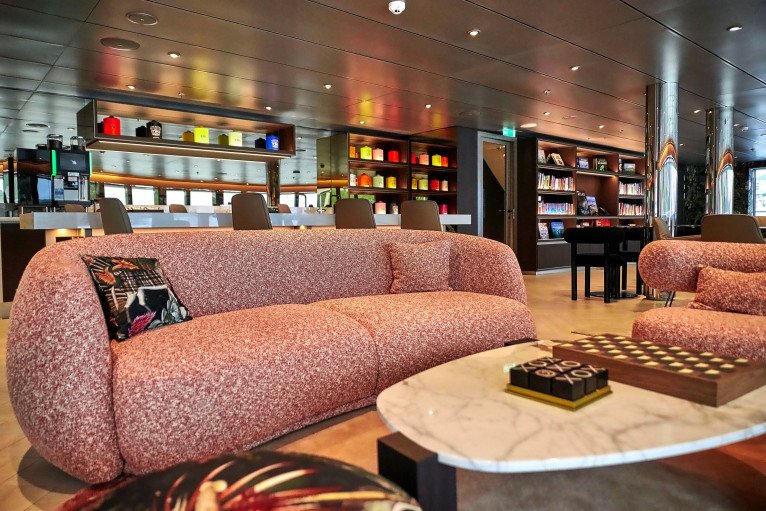 Observation Lounge & Library on Scenic Eclipse II