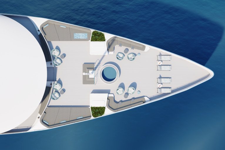 Observation Sun Deck on Emerald Kaia