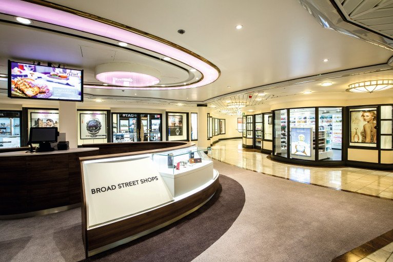 Broad Street Shops on Marella Discovery
