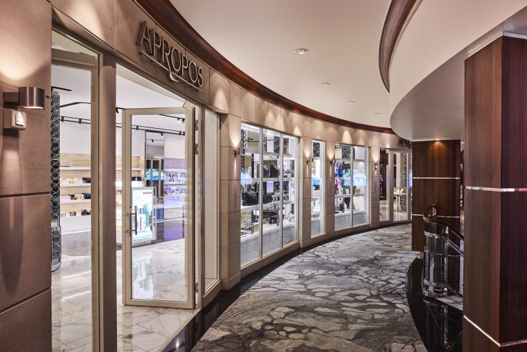 Apropos & Facets Onboard Shopping on Crystal Serenity