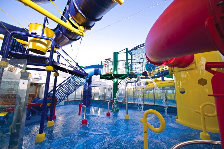 Kid's Aqua Park on Norwegian Escape