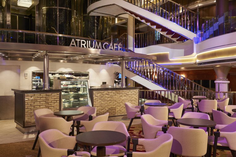Atrium Café on Norwegian Star