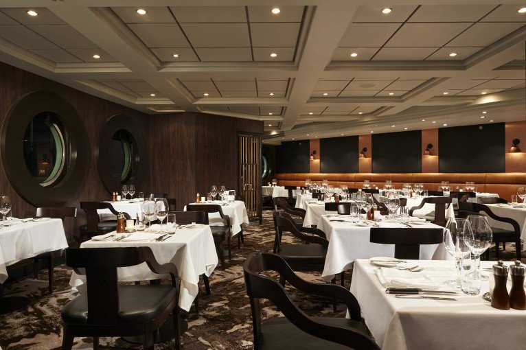 Cagney's Steakhouse on Norwegian Sun