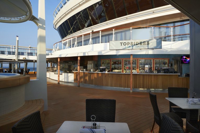 Topsiders Bar & Grill on Norwegian Star