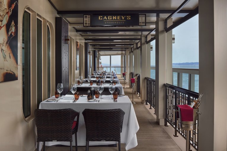 Cagney's Steakhouse on Norwegian Joy