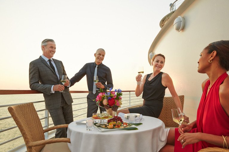 In-Suite Dining on Seabourn Ovation