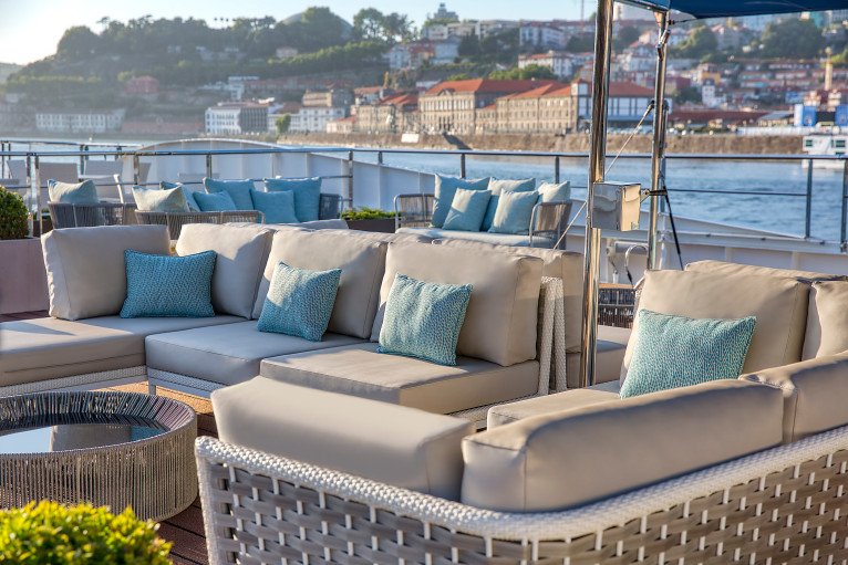 Sun Deck on S.S. São Gabriel