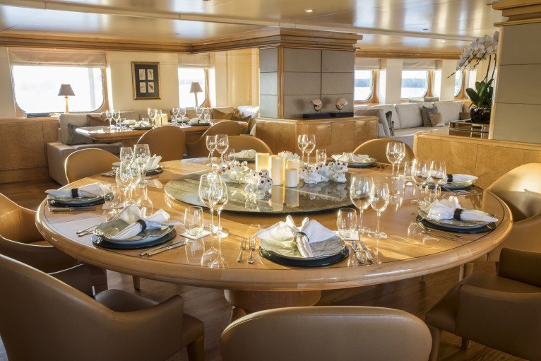 Dining Room on Aqua Blu