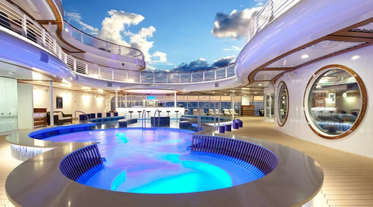 Quiet Cove Pool on Disney Wish