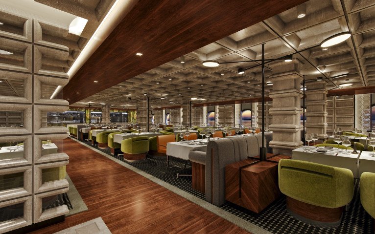 The Commodore Room on Norwegian Prima