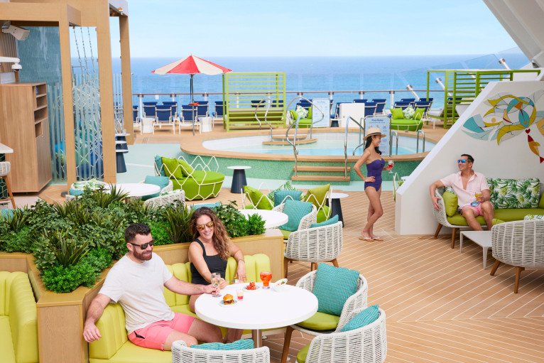 The Grove Suite Sun Deck on Icon of The Seas