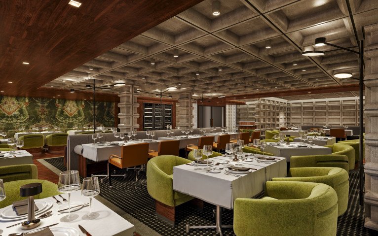 Indulge Food Hall on Norwegian Aqua