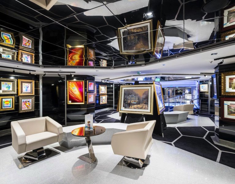 Art Gallery on MSC Seaview