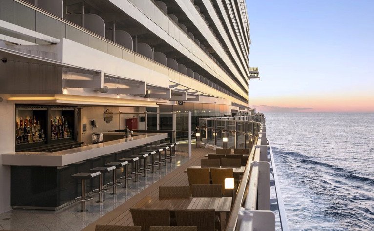 Bars on MSC Bellissima