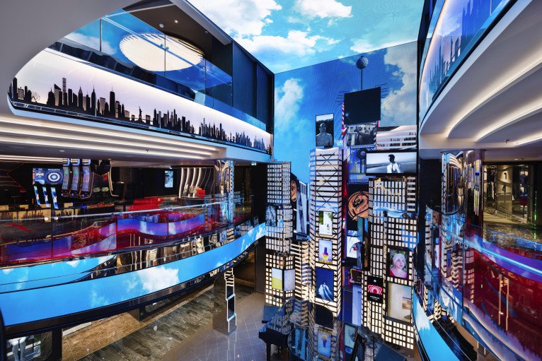 Times Square on MSC Seascape