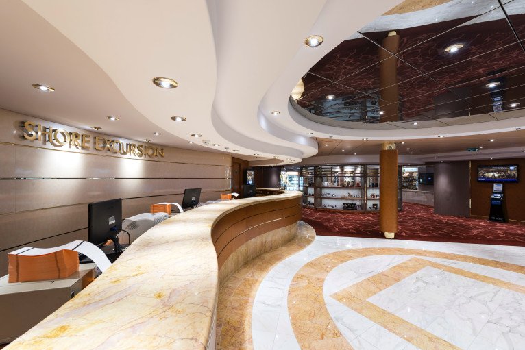 Shore Excursion Office on MSC Opera