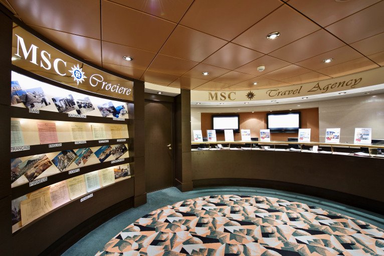 MSC Travel Agency on MSC Musica
