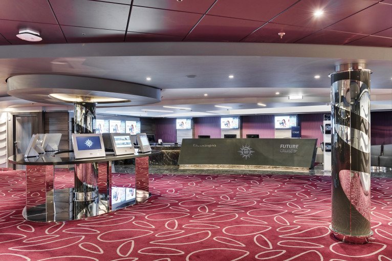 MSC Excursions Desk on MSC Meraviglia
