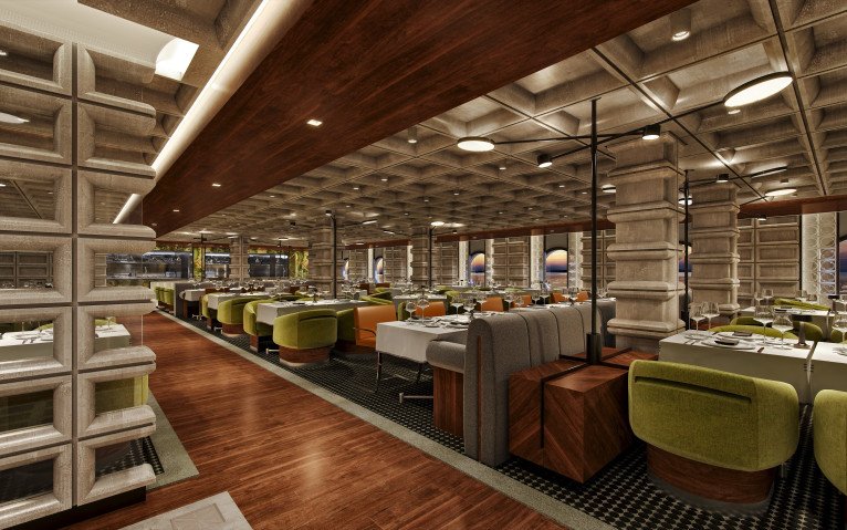 Cagney's Steakhouse on Norwegian Luna