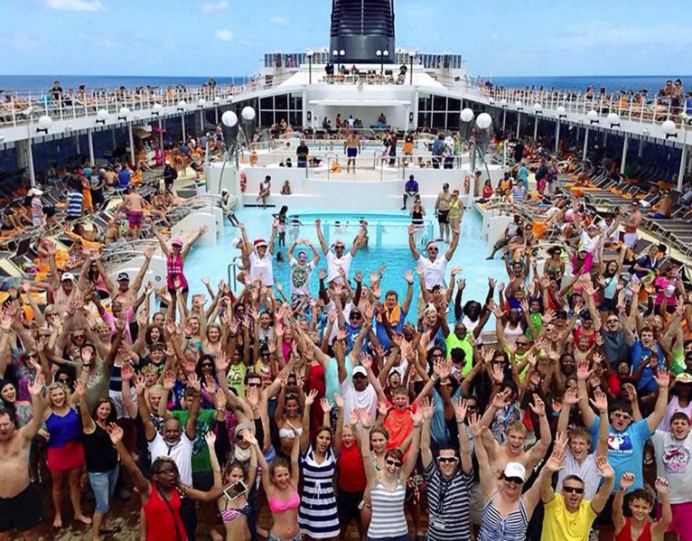 Sailaway Party on MSC Meraviglia