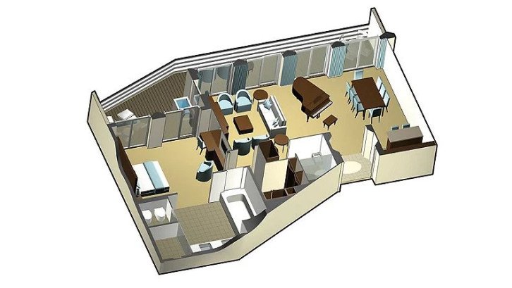 Penthouse Suite floor Plan