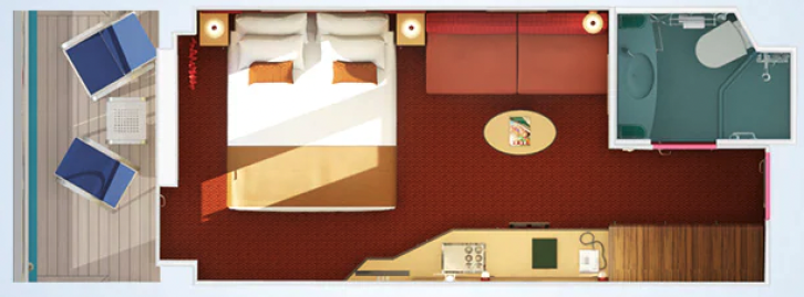 Cloud 9 Spa Balcony floor Plan