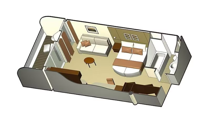 Sunset Sky Suite floor Plan
