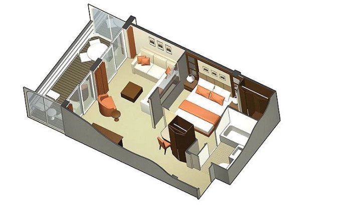 Celebrity Suite floor Plan