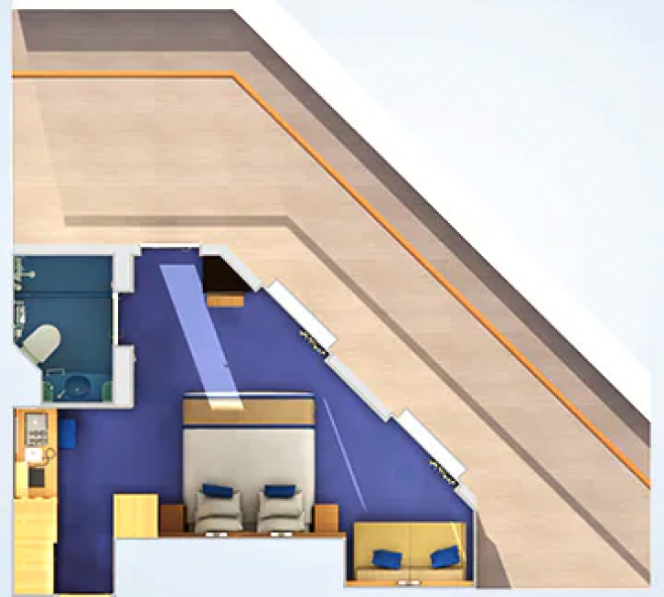 Premium Vista Balcony floor Plan