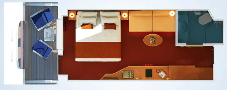 Cove Balcony floor Plan