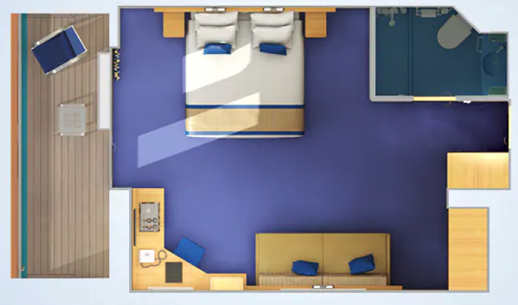 Premium Balcony floor Plan