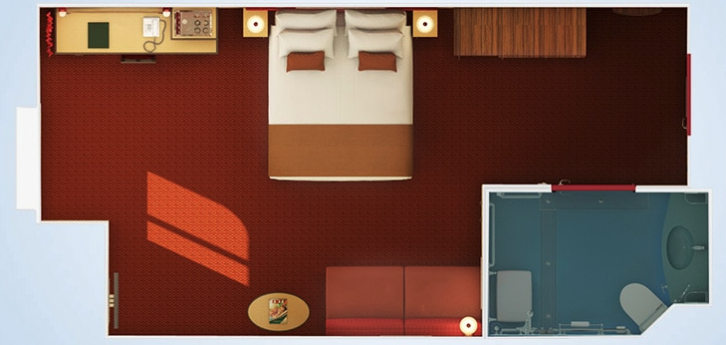 Cloud 9 Ocean View (Walkway View) floor Plan