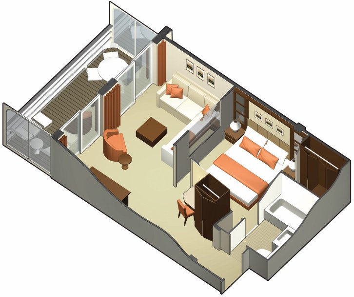 Celebrity Suite floor Plan