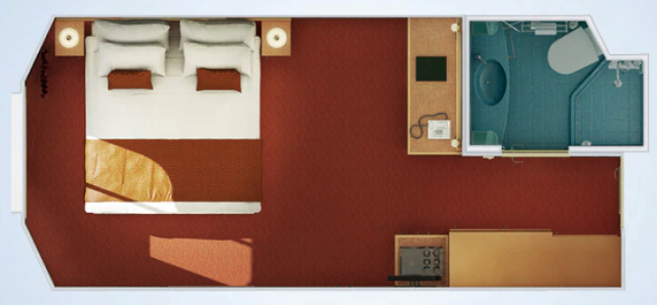 Interior with Picture Window (Walkway View) floor Plan