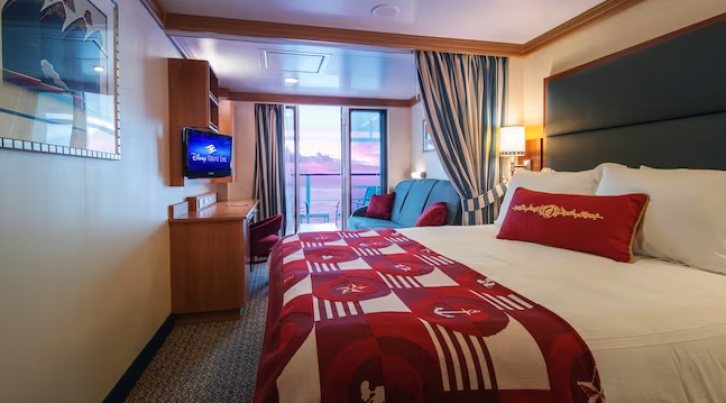 Deluxe Oceanview Stateroom with Verandah