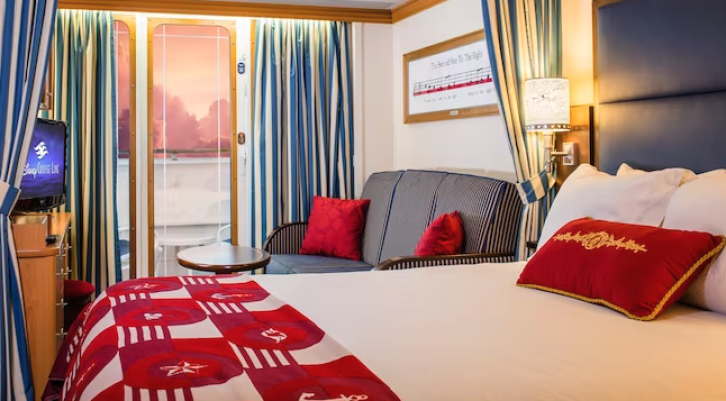 Deluxe Oceanview Stateroom with Verandah