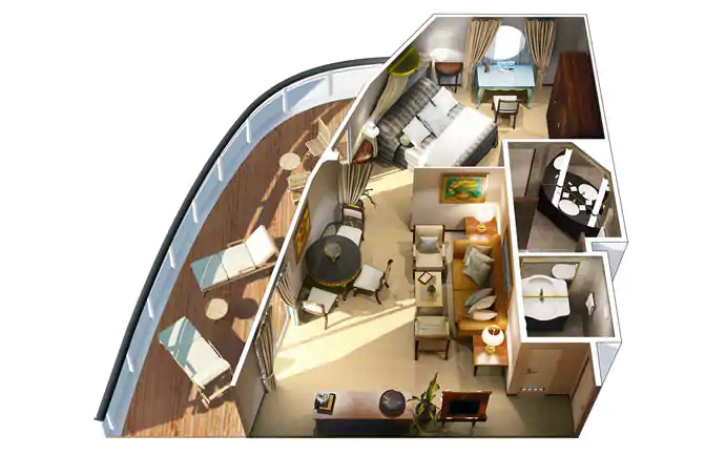 Vista Suite floor Plan