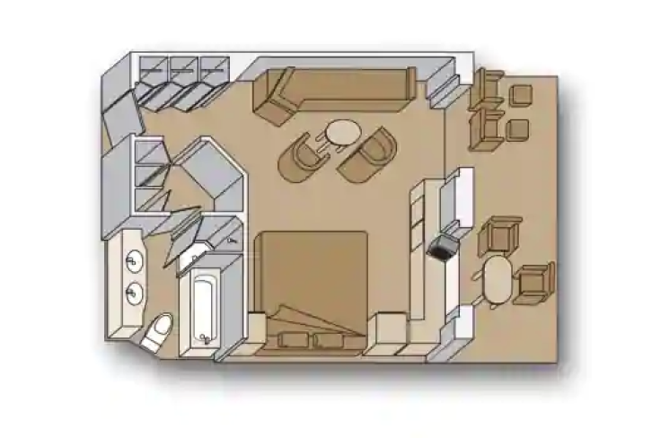 Neptune Suite floor Plan