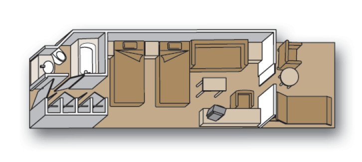 Balcony Suite floor Plan