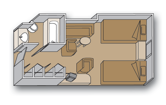 Balcony Junior Suite floor Plan