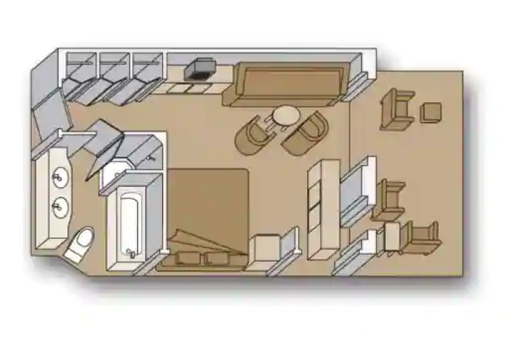Signature Suite floor Plan