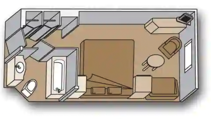Spa Ocean View floor Plan