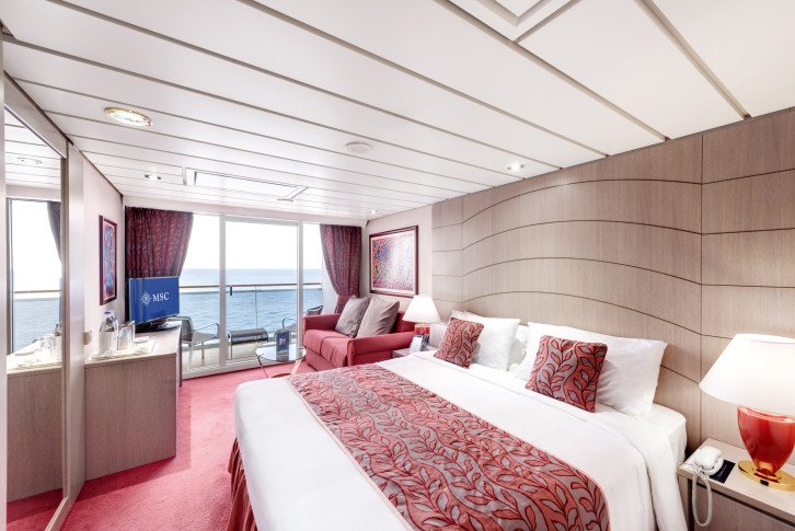 Deluxe Balcony with Partial View