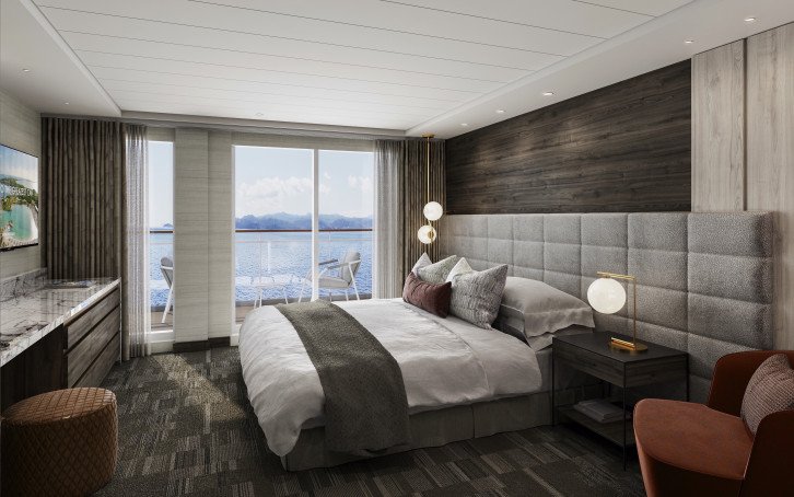 The Haven Aft-Facing Penthouse with Balcony