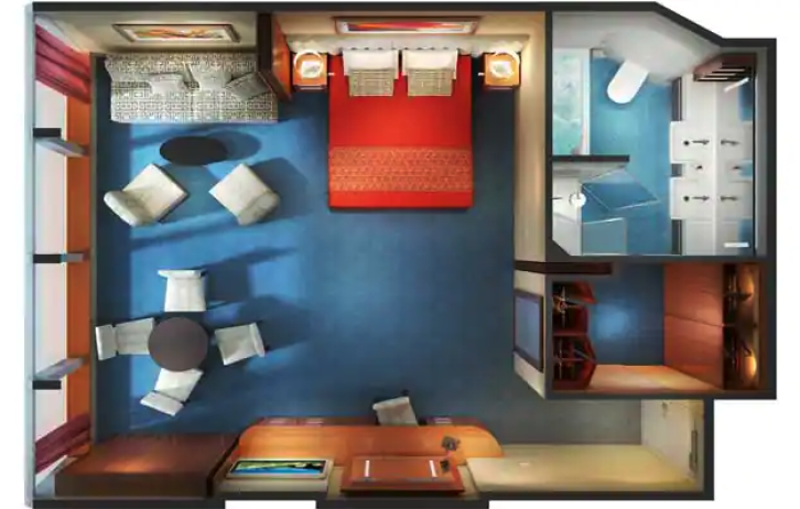 Family Suite floor Plan