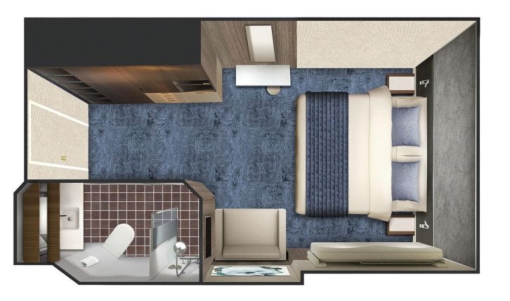 Solo Oceanview floor Plan