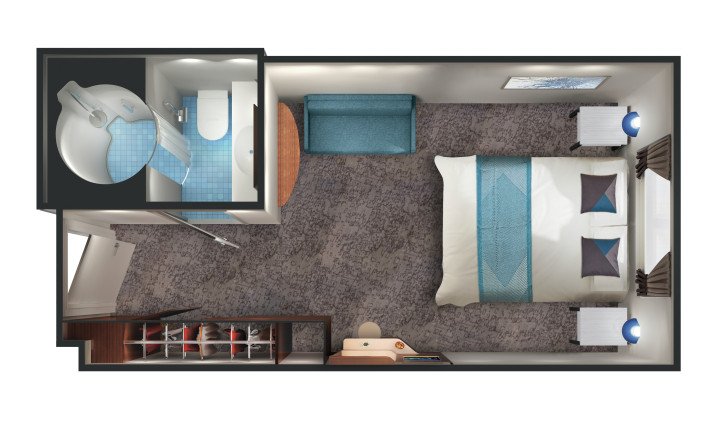 Sail Away Oceanview floor Plan